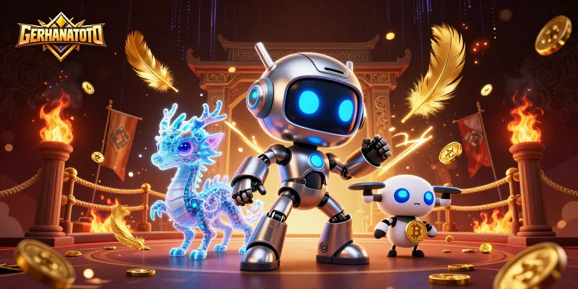 GERHANATOTO menghadirkan ilustrasi digital 3D meriah saat bermain game lotere yang menarik!
