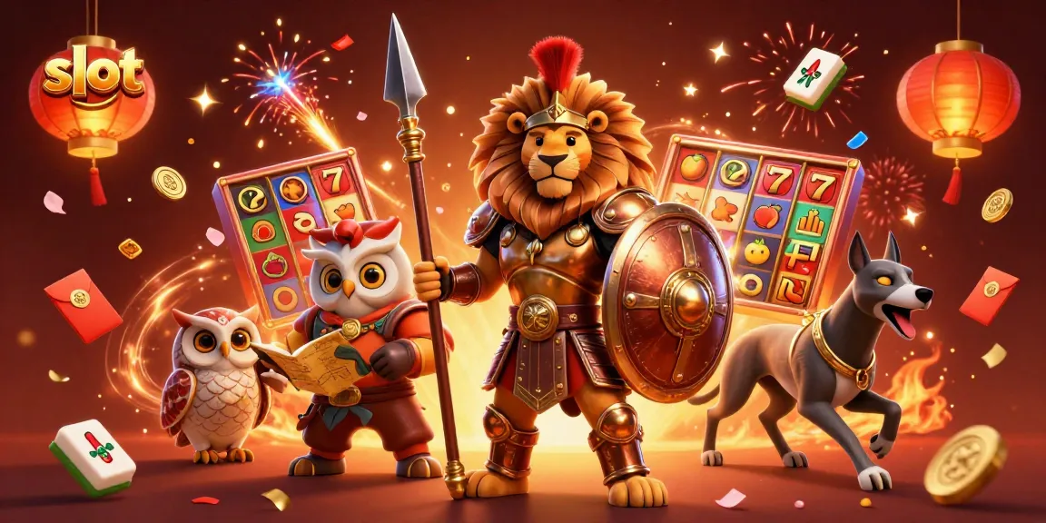 Slot online menakjubkan dengan karakter mengesankan dan elemen festival yang penuh warna.