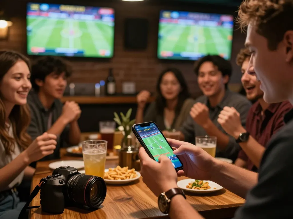 Experience thrilling sports betting on open88 while enjoying a lively night out with friends.