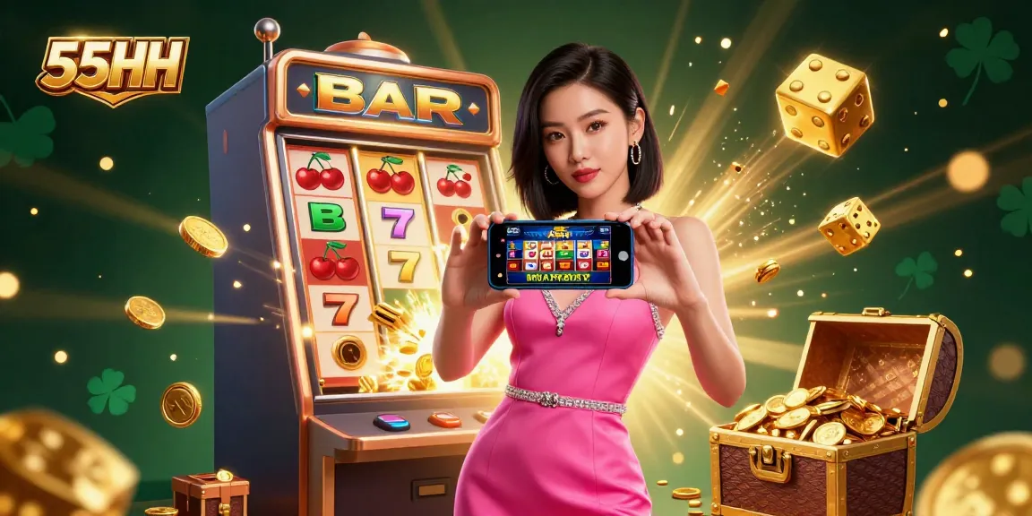 Experience thrilling live casino action with 55HH's advanced gaming features and stunning visuals.