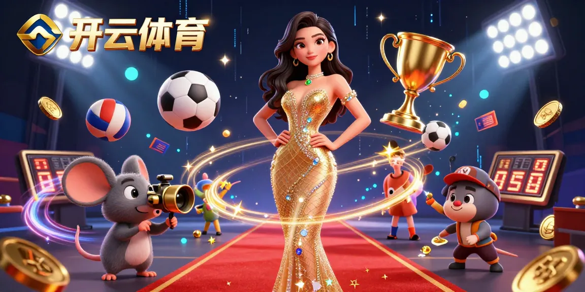 与开云体育一起体验激动人心的博彩经历,一位惊艳的女性与刺激的体育元素和动态动画同框。