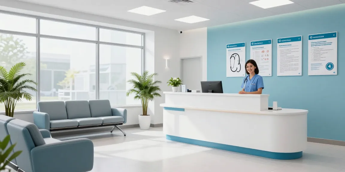 COBRA too expensive options for medical services in a welcoming health clinic environment.