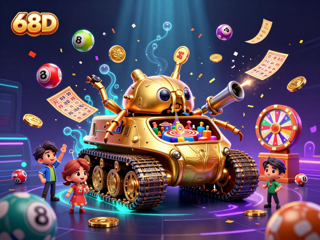 Utilize 68D para ganhar comissão enquanto participa de um vibrante cassino subaquático.