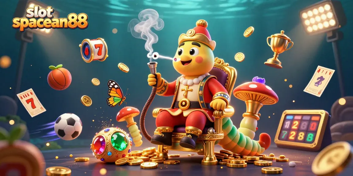 Engage with slot spaceman88 as you experience thrilling gameplay amidst vibrant casino elements.