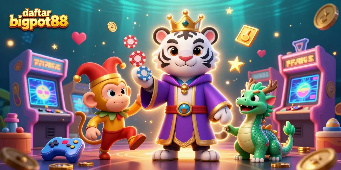 Engage in thrilling gameplay with daftar bigpot88 as you explore this vibrant casino scene.