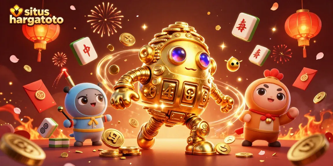 Play and win with situs hargatoto's vibrant 3D gaming experience filled with celebration and jackpots.