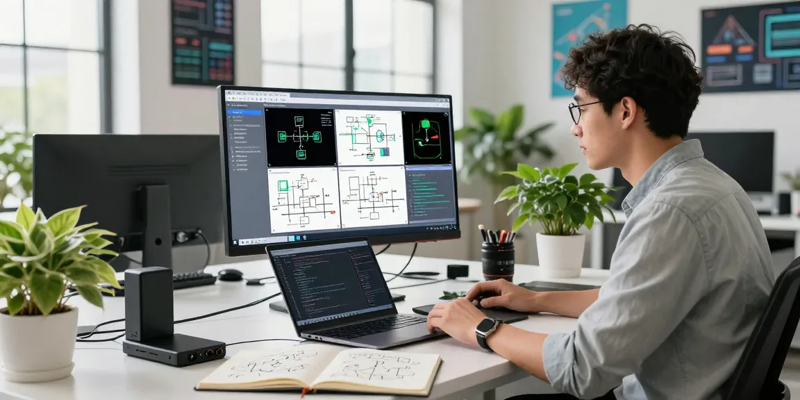AI image detector tool analysis in a modern workspace using a free AI detector for image validation.