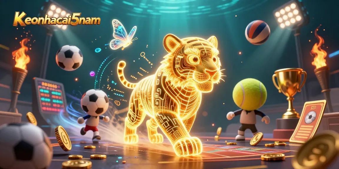 Engage in dynamic sports betting action with keonhacai5nam's vibrant digital casino experience.