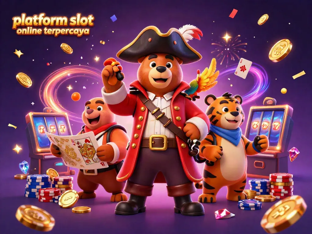 Menangkan jackpot di platform slot online terpercaya dengan karakter kartun berpetualang