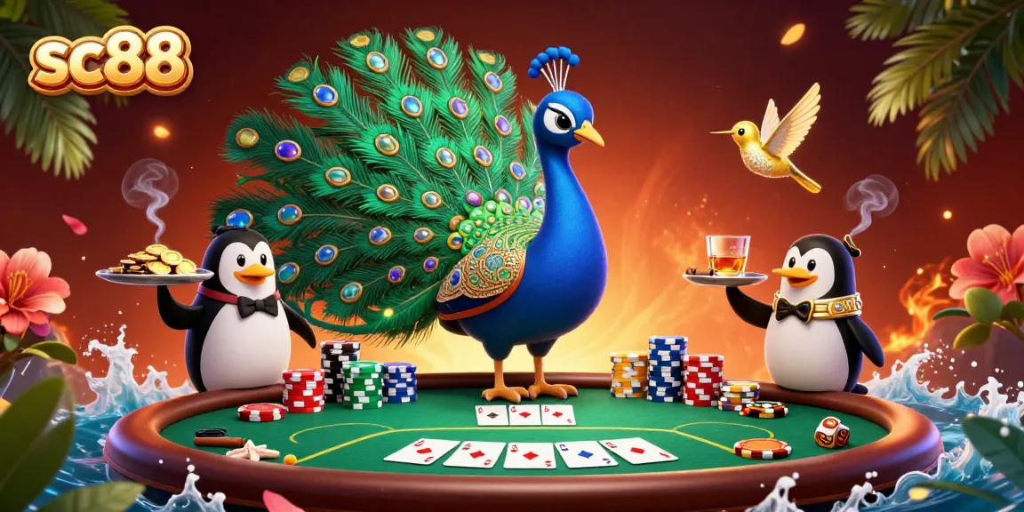 Engage with sc88's vibrant casino scene featuring poker action and thrilling characters.