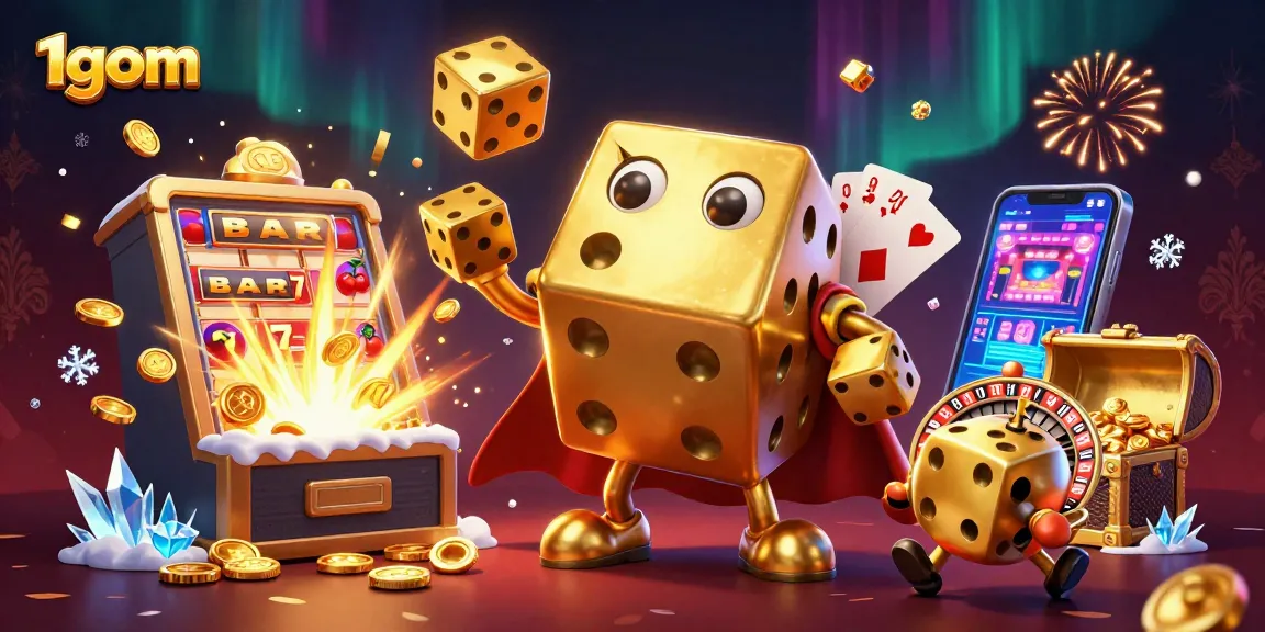 Experience thrilling gameplay with 1gom's immersive casino atmosphere featuring dynamic characters and jackpot elements.