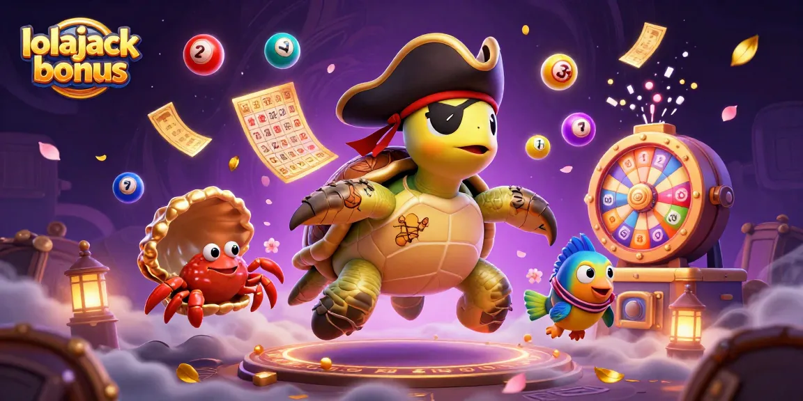 Experience the thrill of the lolajack bonus with a vibrant casino scene featuring animated characters and dynamic game elements.