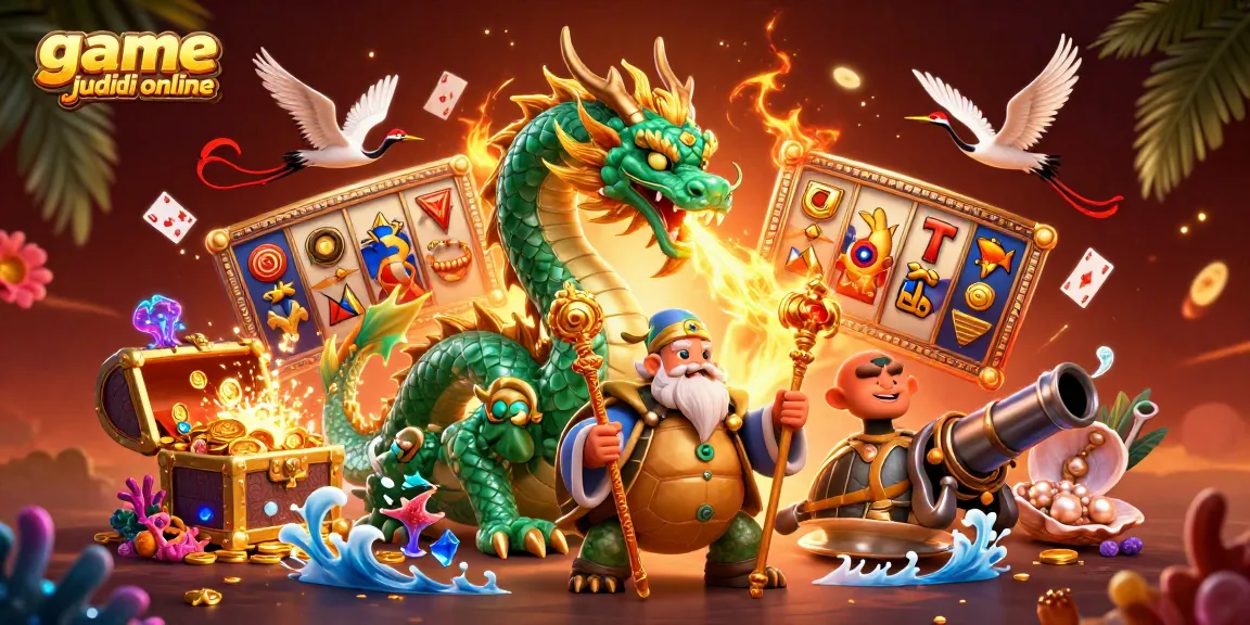Menangkan game judi online dengan menggali harta karun di lautan keberuntungan!