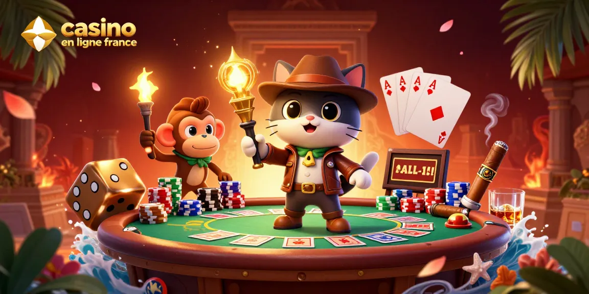 Jouez sur le meilleur casino en ligne France avec une expérience immersive animée par des personnages dynamiques.