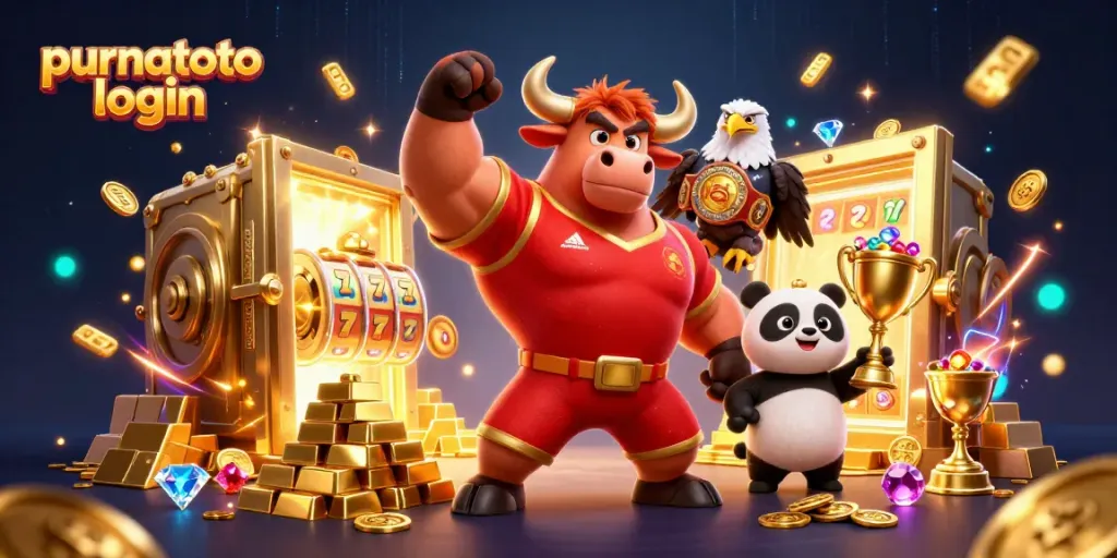 Memenangkan jackpot di purnatoto login dengan ilustrasi penuh semangat yang menginspirasi.