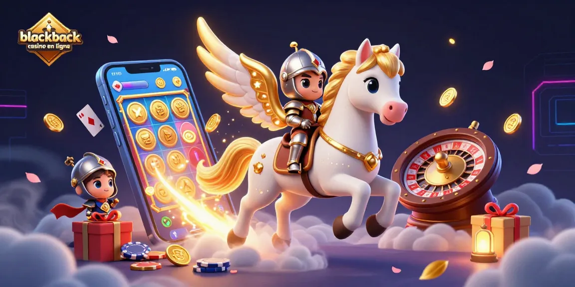 Jouer au blackjack casino en ligne avec des personnages fantastiques dans un décor magique.
