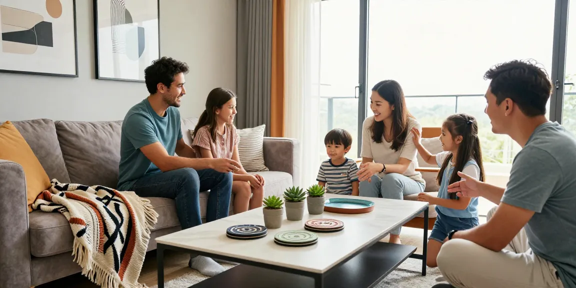 Living room with stylish furniture and decor, featuring depo 5k elements for modern homes.