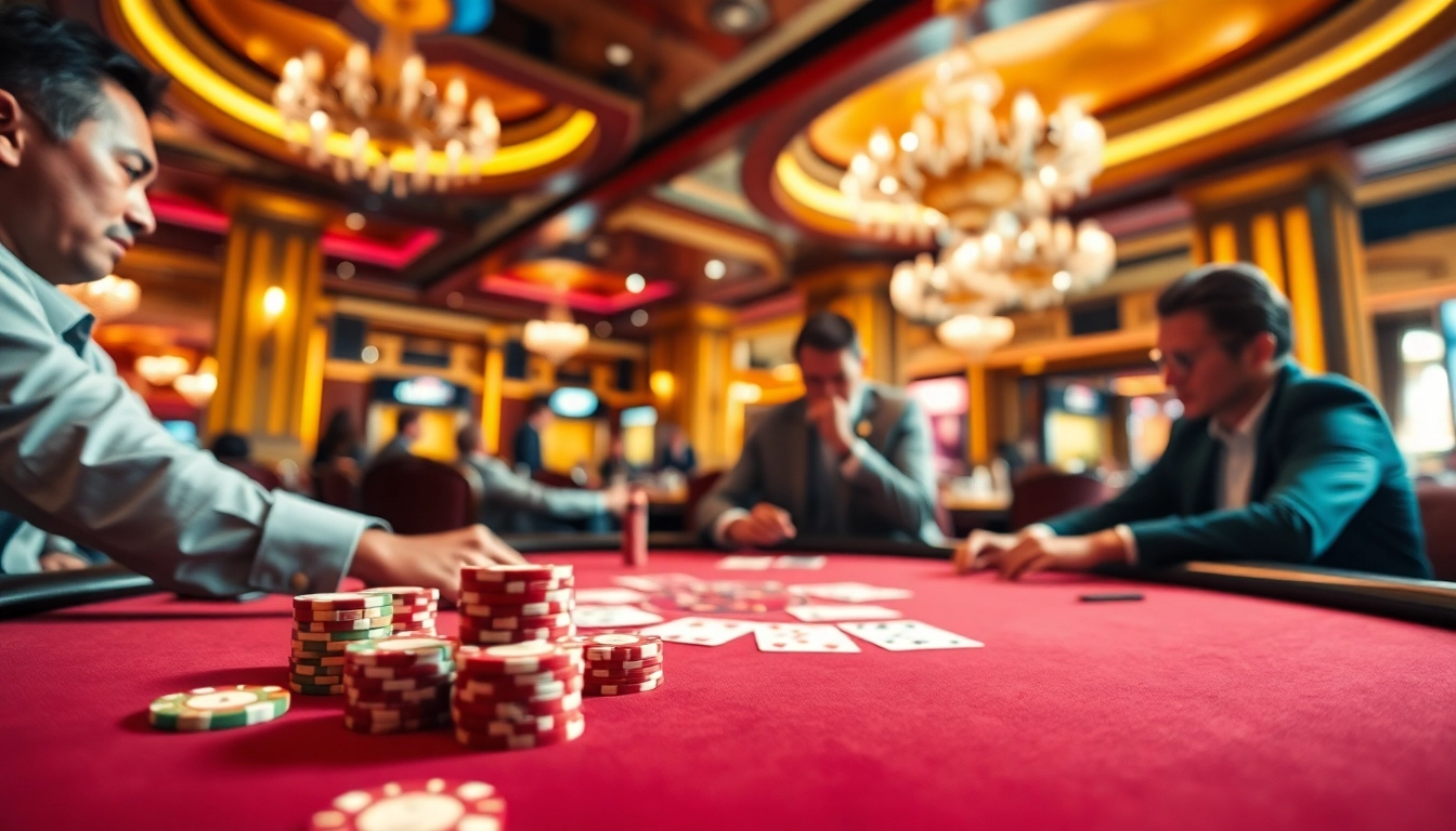 Experience Non Uk Casino 2025 with a lively poker game and luxurious atmosphere.