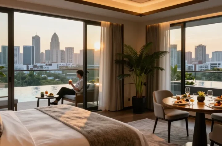 Experience the luxury of Hotel Carter's amenities and decor, including rokok88 services for an unforgettable stay.